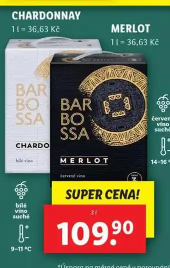 Lidl Chardonnay nabídka