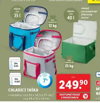Lidl Chladicí taška nabídka
