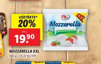 Lidl Mozzarella xxl nabídka
