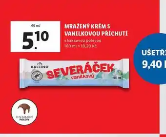 Lidl Mražený krém s vanilkovou příchutí nabídka