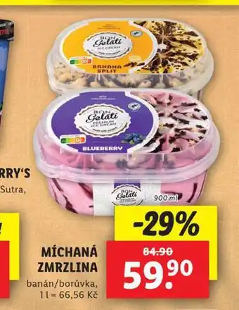 Lidl Míchaná zmrzlina nabídka