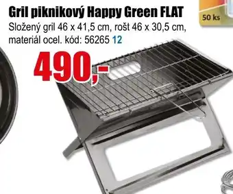 EVA Gril piknikový Happy Green FLAT nabídka
