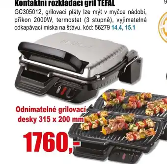 EVA Kontaktní rozkládací gril TEFAL nabídka