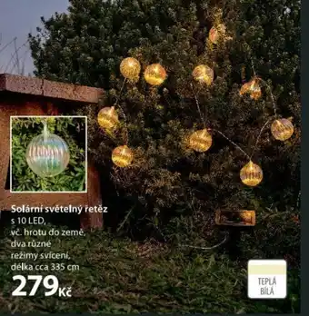 NKD Solární světelný řetěz nabídka