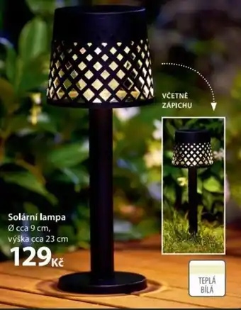 NKD Solární lampa nabídka