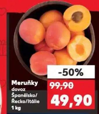 Kaufland Meruňky nabídka