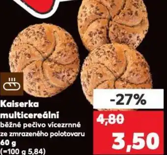 Kaufland Kaiserka multicereální nabídka