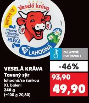 Kaufland VESELÁ KRÁVA Tavený sýr nabídka