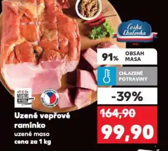 Kaufland Uzené vepřové ramínko nabídka