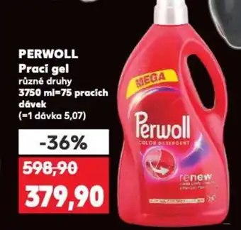 Kaufland PERWOLL Prací gel nabídka