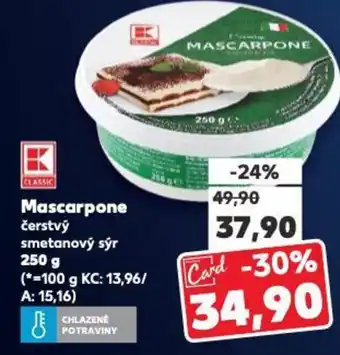 Kaufland Mascarpone nabídka