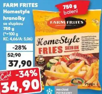 Kaufland FARM FRITES Homestyle hranolky nabídka