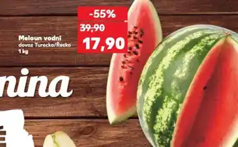 Kaufland Meloun vodní nabídka