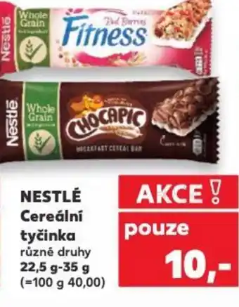 Kaufland NESTLÉ Cereální tyčinka nabídka