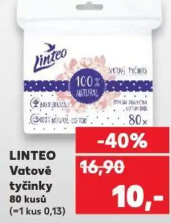 Kaufland LINTEO Vatové tyčinky nabídka