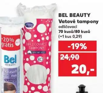 Kaufland BEL BEAUTY Vatové tampony nabídka