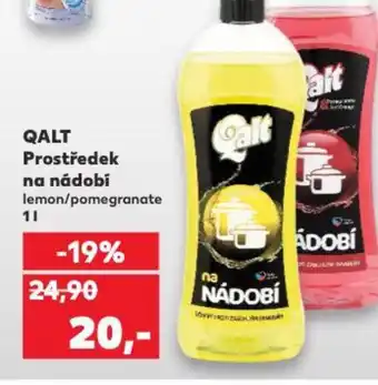 Kaufland QALT Prostředek na nádobí nabídka