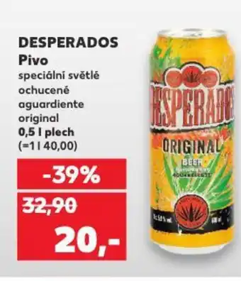 Kaufland DESPERADOS Pivo 0.5L nabídka