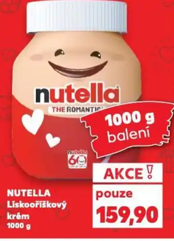 Kaufland NUTELLA Liskooříškový krém nabídka