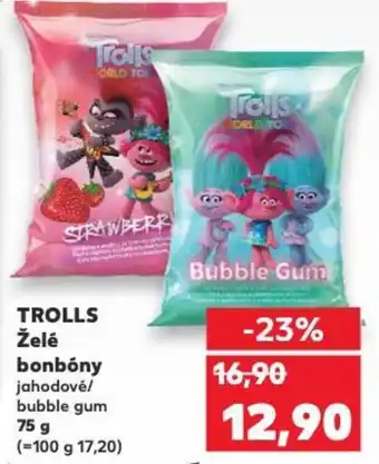 Kaufland TROLLS Želė bonbóny nabídka