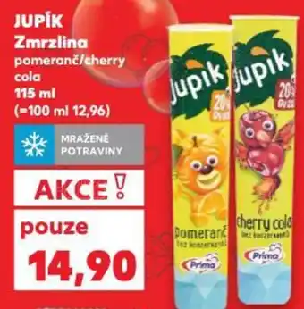 Kaufland JUPÍK Zmrzlina nabídka