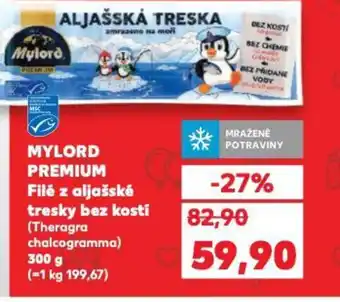 Kaufland MYLORD PREMIUM Filé z aljašské tresky bez kosti nabídka