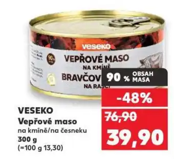 Kaufland VESEKO Vepřové maso nabídka