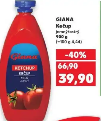 Kaufland GIANA Kečup nabídka