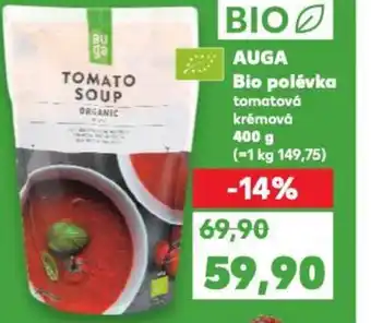 Kaufland AUGA Bio polévka nabídka