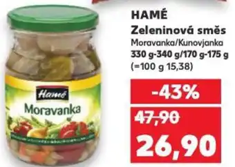 Kaufland HAMÉ Zeleninová směs nabídka
