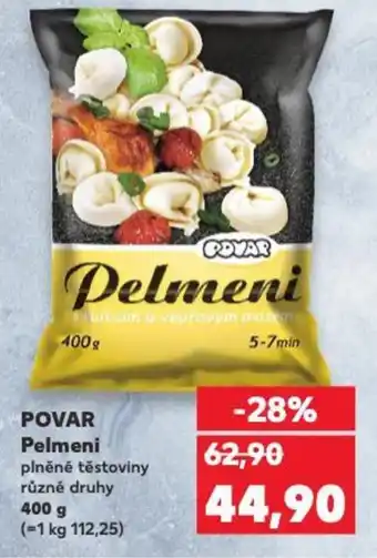 Kaufland POVAR Pelmeni nabídka