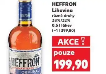 Kaufland HEFFRON Lihovina 0.5L nabídka