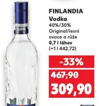 Kaufland FINLANDIA Vodka 0.7L nabídka