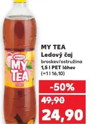 Kaufland MY TEA Ledový čaj 1.5L nabídka