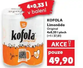 Kaufland KOFOLA Limonáda nabídka