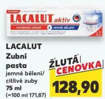 Kaufland LACALUT Zubní pasta nabídka