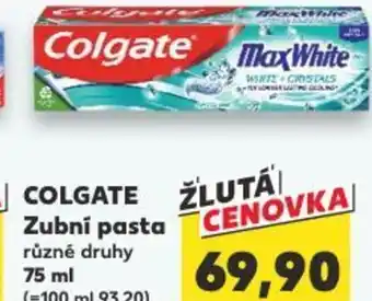 Kaufland COLGATE Zubní pasta nabídka