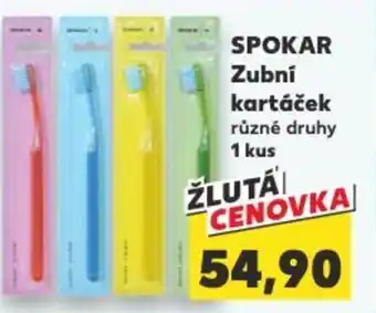 Kaufland SPOKAR Zubní kartáček nabídka
