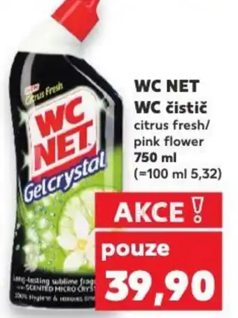 Kaufland WC NET WC čistič nabídka