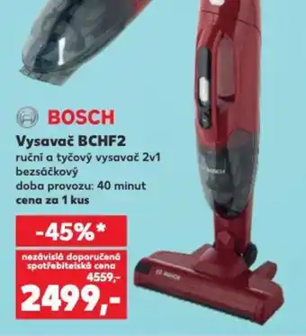 Kaufland BOSCH Vysavač BCHF2 nabídka