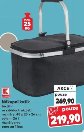 Kaufland Nákupní košík nabídka