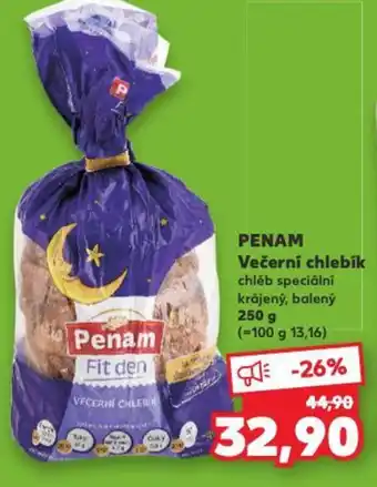 Kaufland PENAM Večerní chlebík nabídka