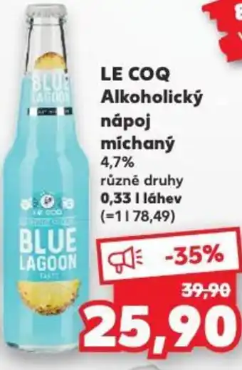 Kaufland LE COQ Alkoholický парој míchaný 0.33L nabídka