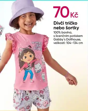 Pepco Dívčí tričko nebo šortky nabídka