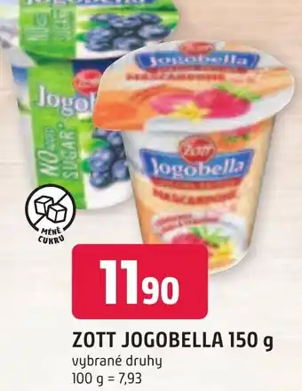 Trefa ZOTT JOGOBELLA 150 g nabídka