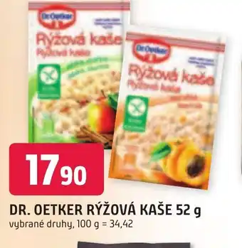 DR. OETKER RÝŽOVÁ KAŠE 52 g