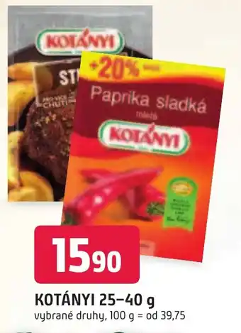 Trefa KOTÁNYI 25-40 g nabídka