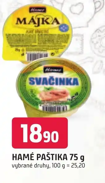 Trefa HAMÉ PAŠTIKA 75 g nabídka