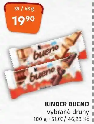 Trefa KINDER BUENO nabídka