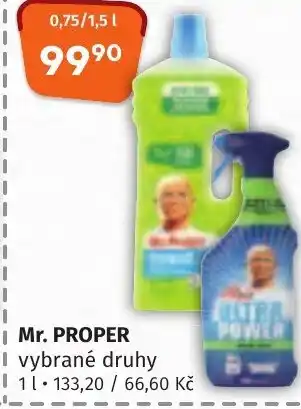 Trefa Mr. PROPER nabídka